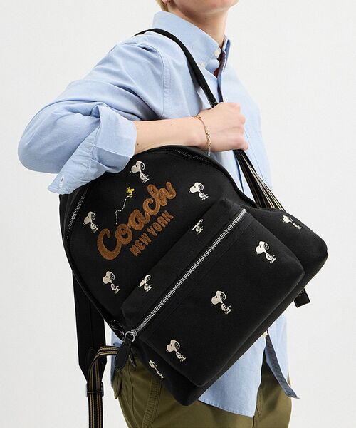 COACH スヌーピー リュック おまけ付き 4e21030f79f9cb887f85ada35f57fe