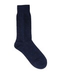 靴下 NAVY ドット柄 クルー丈ソックス メンズの詳細画像2