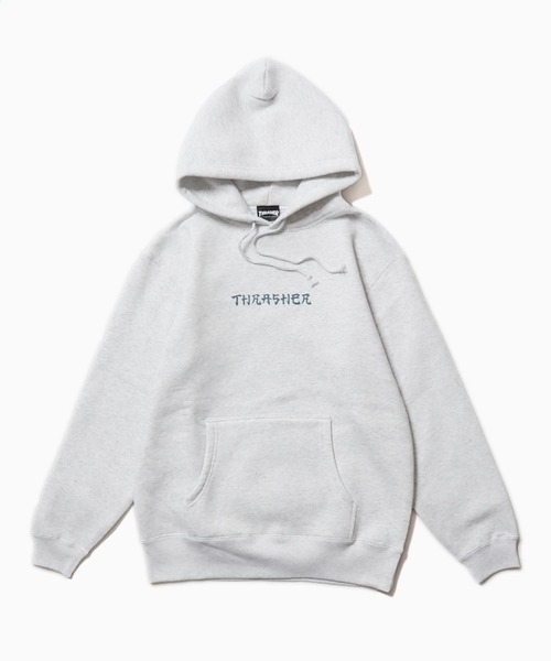 パーカー THRASHER/スラッシャー SANSKRIT BOX2 HOODIE サンスクリット フーディー レディース THRASHER パーカー THRASHER/スラッシャー SANSKRIT BOX2 HOODIE