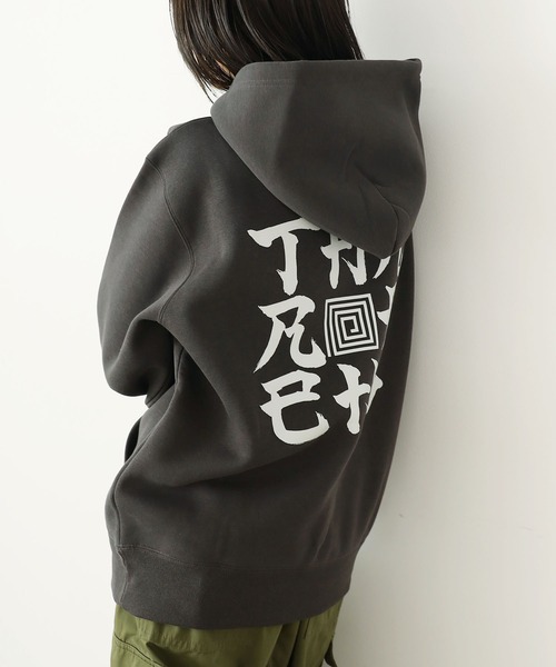 パーカー THRASHER/スラッシャー SANSKRIT BOX2 HOODIE サンスクリット フーディー レディース THRASHER パーカー THRASHER/スラッシャー SANSKRIT BOX2 HOODIE