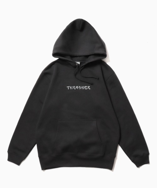 パーカー THRASHER/スラッシャー SANSKRIT BOX2 HOODIE サンスクリット フーディー レディース THRASHER パーカー THRASHER/スラッシャー SANSKRIT BOX2 HOODIE