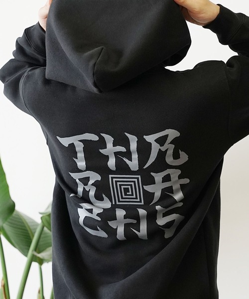 パーカー THRASHER/スラッシャー SANSKRIT BOX2 HOODIE サンスクリット フーディー レディース THRASHER パーカー THRASHER/スラッシャー SANSKRIT BOX2 HOODIE
