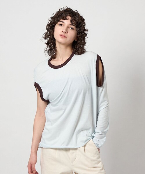 tシャツ 「6(ROKU)」ARPHABET Tシャツ -R- レディース