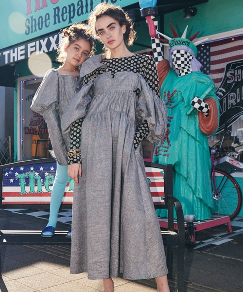 MAISON SPECIAL（メゾンスペシャル） 半袖ワンピース FREE ブラック