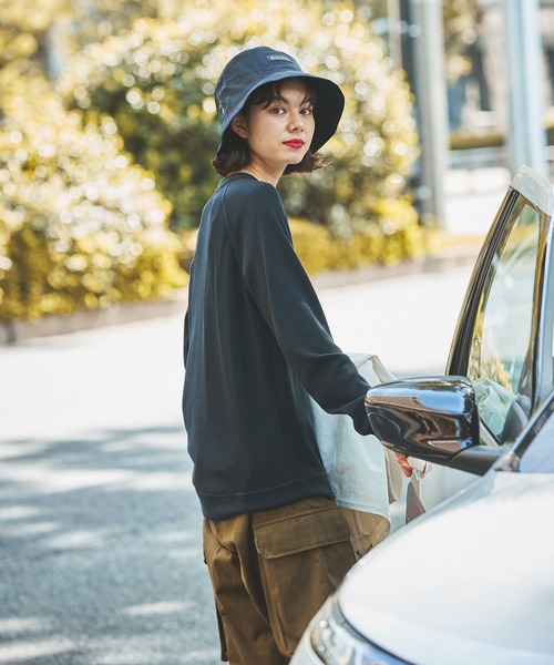 「AIGLE」 長(zhǎng)袖Tシャツ M ダークグリーン メンズ
