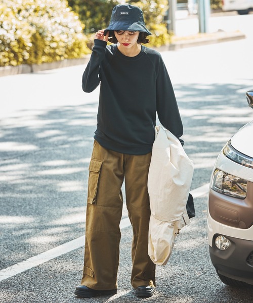「AIGLE」 長(zhǎng)袖Tシャツ M ダークグリーン メンズ