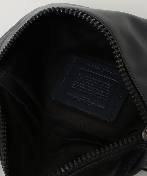 COACH 「COACH」 ワンポイントウエストバッグ - ブラック メンズ