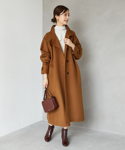 VERMEIL par iena（ヴェルメイユパーイエナ） コート 38 ブラウン