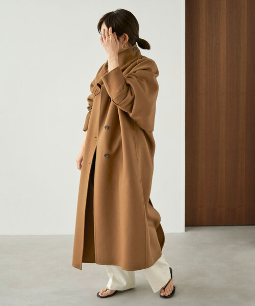 VERMEIL par iena（ヴェルメイユパーイエナ） コート 38 ブラウン