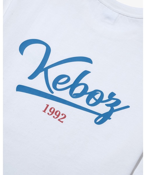 「KEBOZ」 半袖Tシャツ S ホワイト メンズ