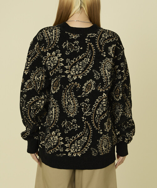 FREAK'S STORE（フリークスストア） カーディガン ペイズリーニット