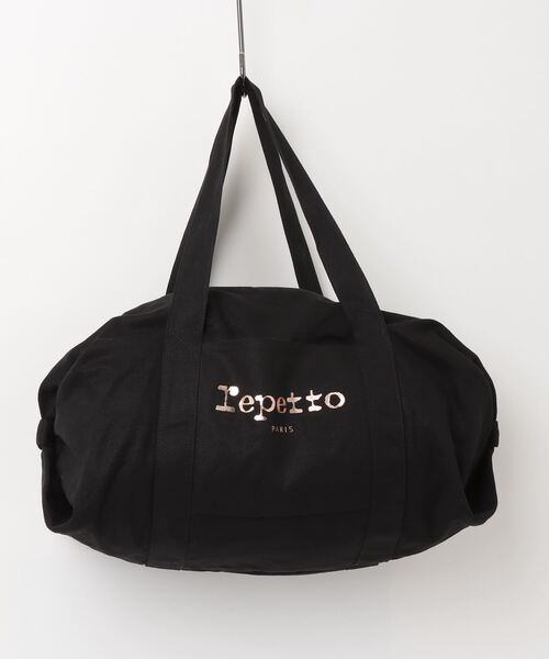 ☆問合せ多数☆Repetto ブラック ボストンバッグ※お値段交渉可※ repetto 「Repetto」 ボストンバッグ FREE ブラック レディース