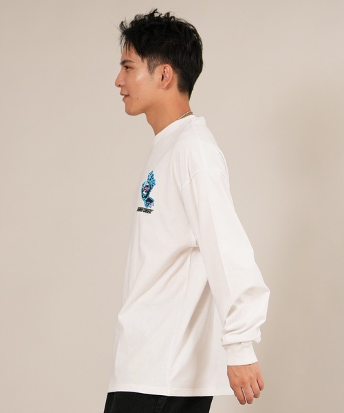 超希少 サンタクルーズ 白サークル ロンT SANTA CRUZ 全2色 サンタクルーズ サンタクルズ ロンT Tシャツ