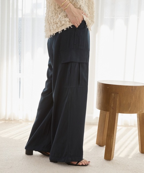 AMERICAN HOLIC（アメリカンホリック） パンツ サテンカーゴパンツ