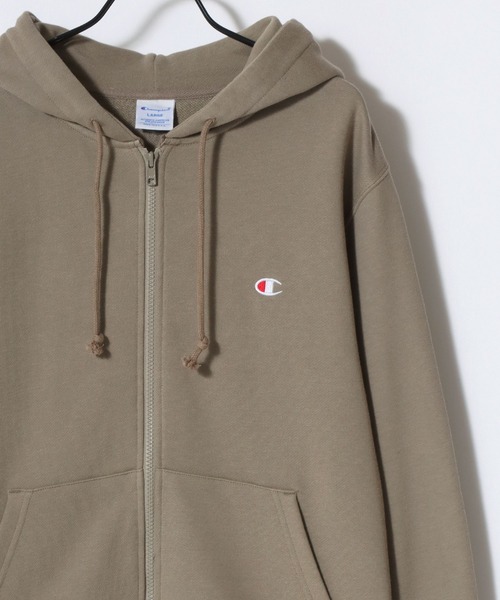 Champion（チャンピオン） パーカー コットンUSA 裏毛 ロゴワッペン