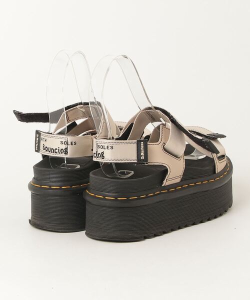 「Dr. Martens」 フラットサンダル 38 ベージュ レディース