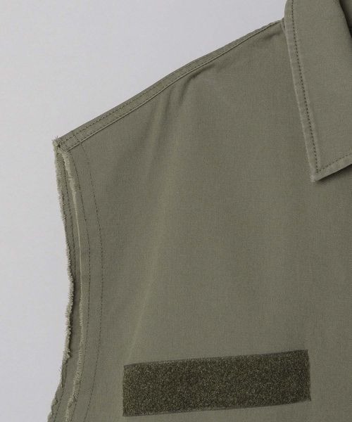 「JEANASIS」 半袖シャツ FREE オレンジ レディース_画像2