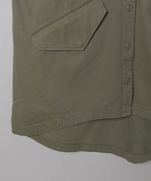 「JEANASIS」 半袖シャツ FREE オレンジ レディース_画像5