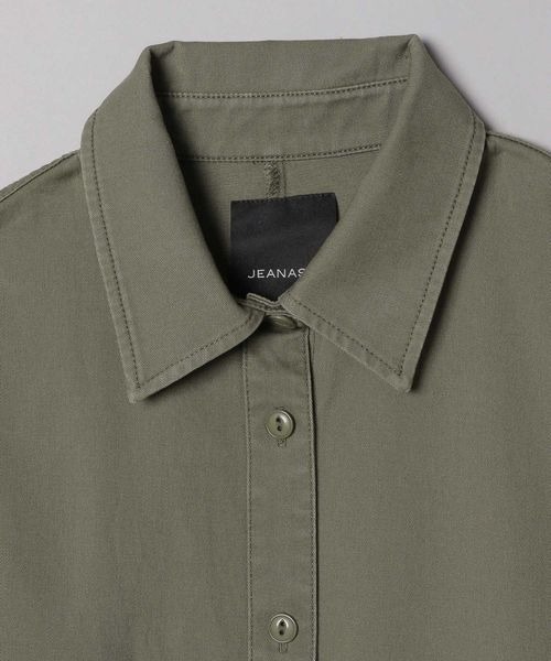 「JEANASIS」 半袖シャツ FREE オレンジ レディース_画像7