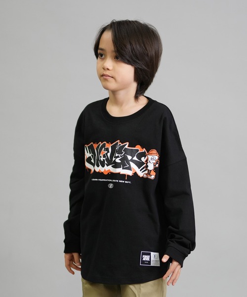 A19024 美品 ネイバーフッド×DSM 25SS ボックスロゴロンT 黒M FORGET NEVER tシャツ 「ムラサキスポーツ限定」FORGET NEVER/フォー