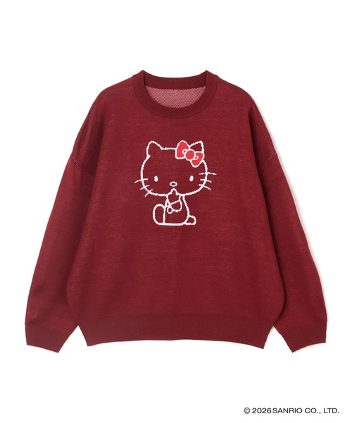sanrio（サンリオ） ニット セーター 「sanrio characters」HELLO