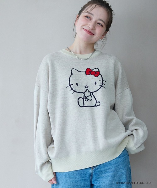 サンリオ♡キティちゃん ニット マスコット【激レア】 sanrio（サンリオ） ニット セーター 「sanrio characters」HELLO
