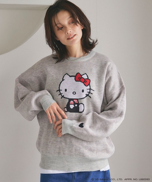 sanrio（サンリオ） ニット セーター 「sanrio characters」HELLO
