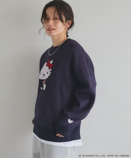 sanrio（サンリオ） ニット セーター 「sanrio characters」HELLO