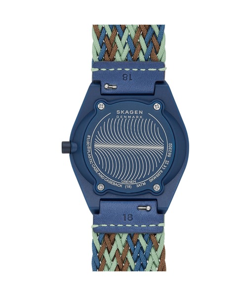 「SKAGEN」 アナログ腕時計 FREE ネイビー メンズ_画像5