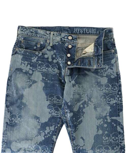HYSTERIC GLAMOUR（ヒステリックグラマー） ジーンズ DROPPING＆SKULL