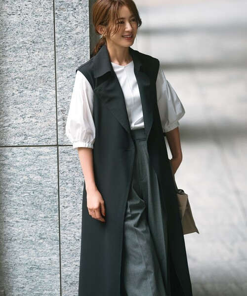 23区（ニジュウサンク） ベスト 38 ブラック レディース : ZOZOTOWN