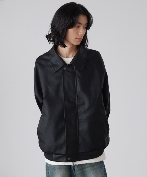LUENNA ブルゾン アウター 「LUENNA」Regular Collar Zip Blouson