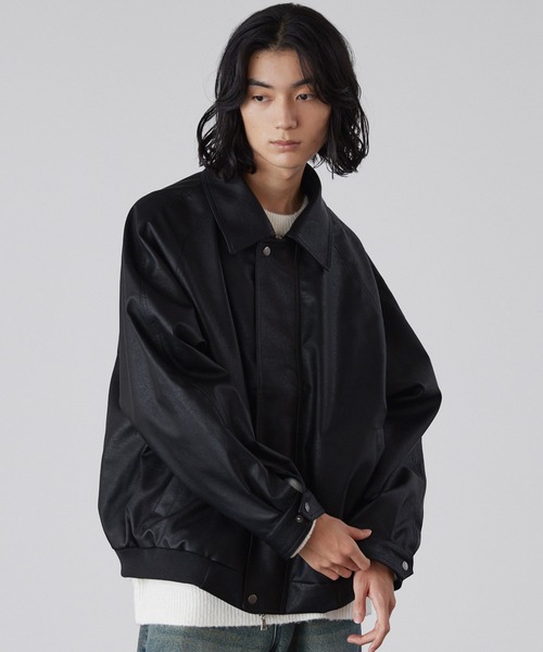 LUENNA ブルゾン アウター 「LUENNA」Regular Collar Zip Blouson
