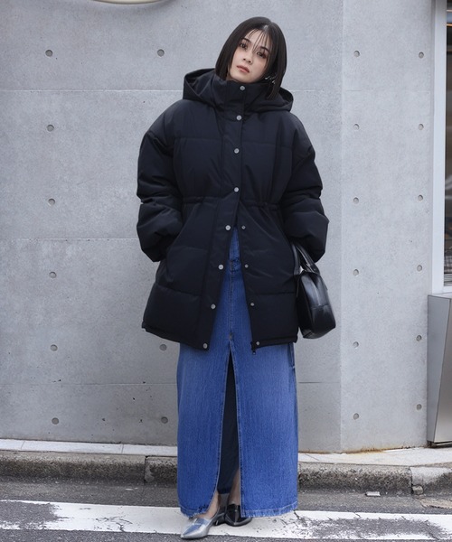 【定価7万円】 MIDbyMIDWEST ダウンコート ブラック ミッドウェスト 定価7万円】 MIDbyMIDWEST ダウンコート ブラック ミッドウェスト