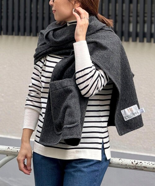TWEED MILL（ツイードミル） ストール マフラー 「TWEEDMILL