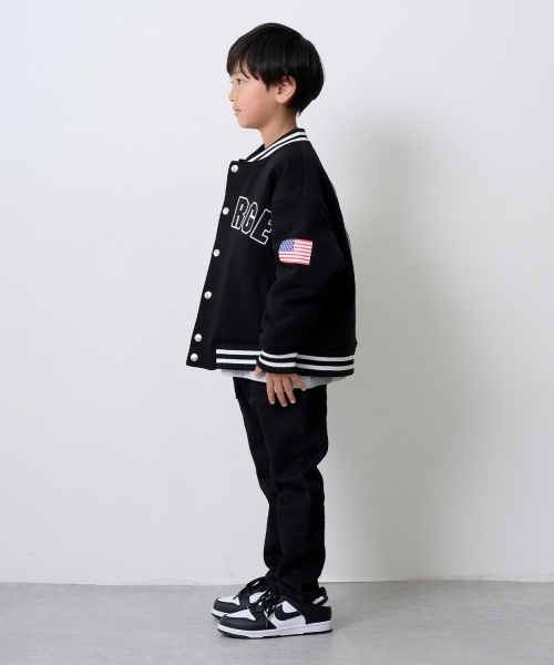 XLARGE KIDS スタジャン アウター サガラOGダンボールニット