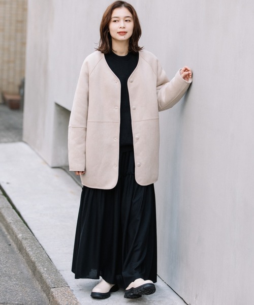 Munich（ミューニック） ムートンコート ボアコート ウールシープボア