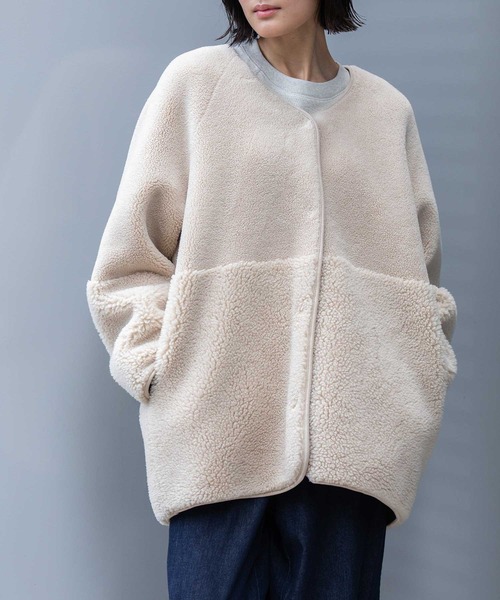 Munich（ミューニック） ムートンコート ボアコート ウールシープボア