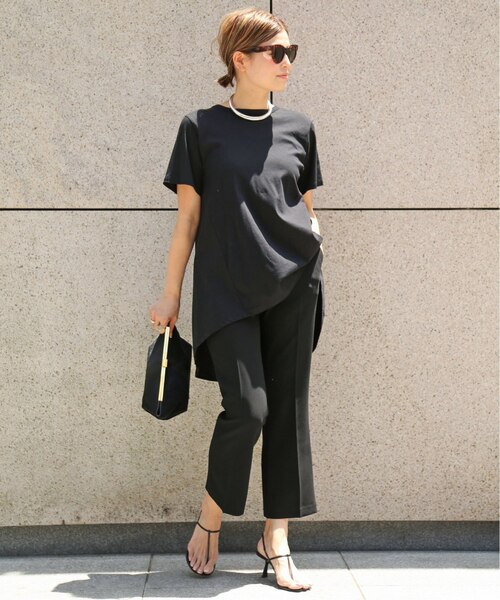 「CELERI」 半袖カットソー FREE ブラック レディース_画像3