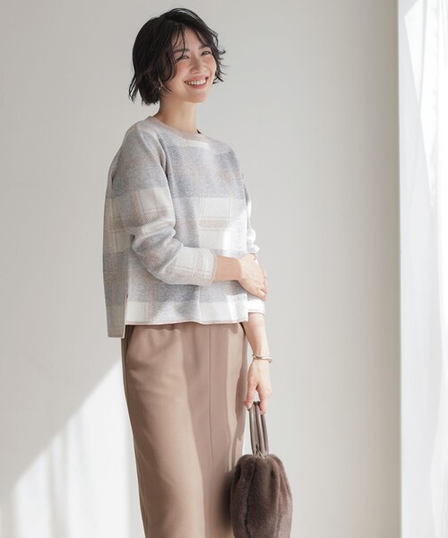 J.PRESS（J.プレス） スカート SOFTサーモ2way ナロースカート