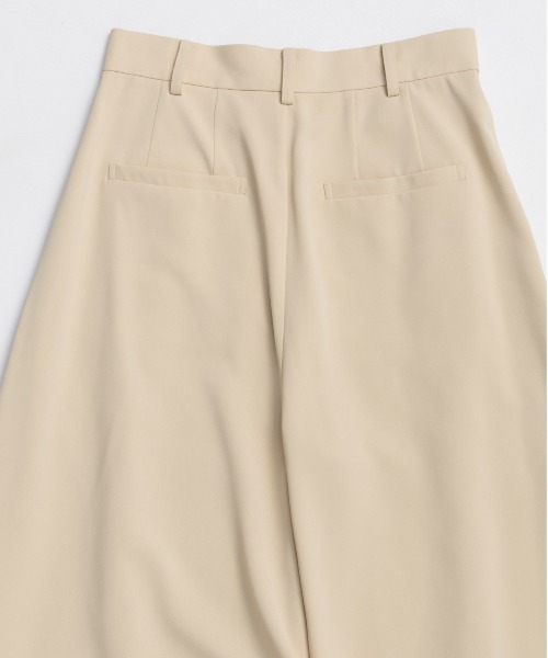 MAISON SPECIAL パンツ Pocket Belt Double Cross Pants / ポケット