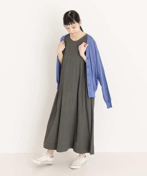 「UR Lab.」 ノースリーブワンピース FREE ブラック レディース_画像8