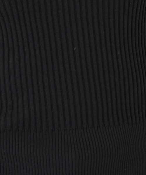「CITY」 半袖ニット FREE ブラック レディース_画像4