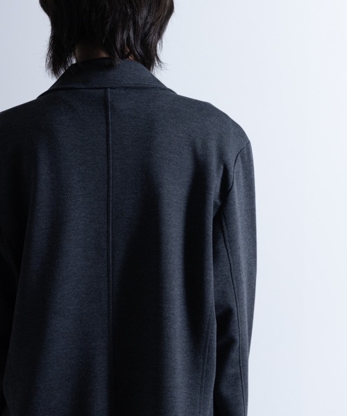 「NYLAUS」 チェスターコート M ブラック メンズ_画像3