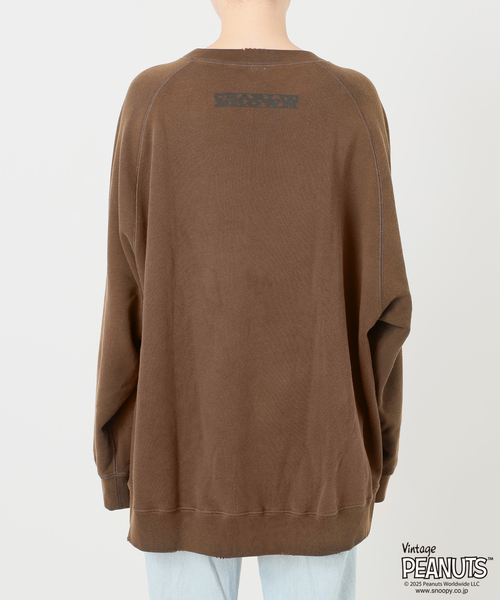 FRAMeWORK トレーナー スウェット MEAN MACHINE AGE 別注PEANUTS