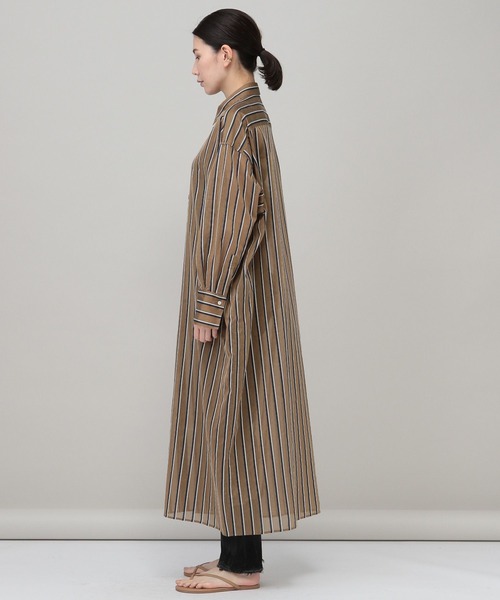 Curensology 「Curensology」 シャツワンピース FREE ネイビー