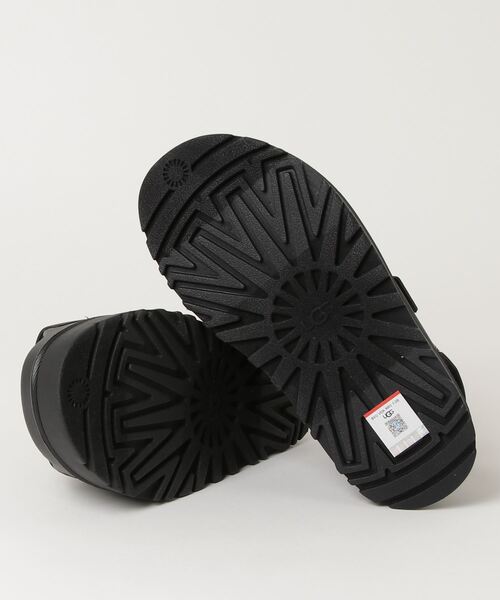 美品　UGG ブラック サンダル UGG Australia（アグオーストラリア） 「UGG」 フラットサンダル 65