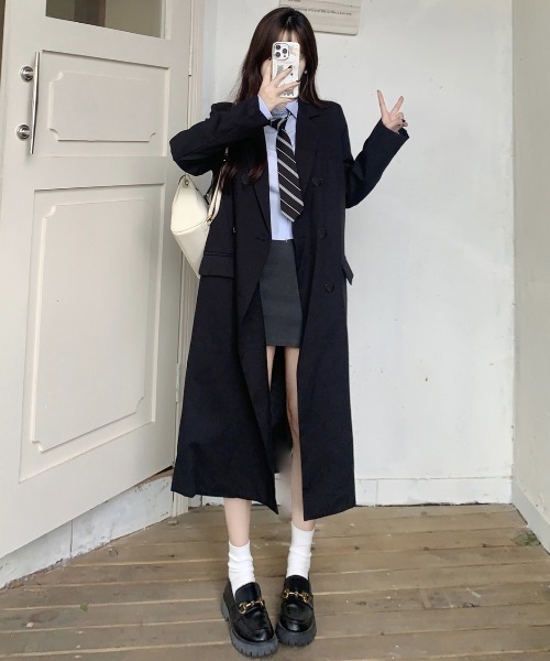 gossip!ロサンゼルス トレンチコート コート 「25秋冬新作