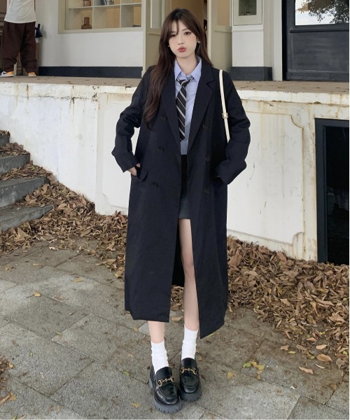 gossip!ロサンゼルス トレンチコート コート 「25秋冬新作
