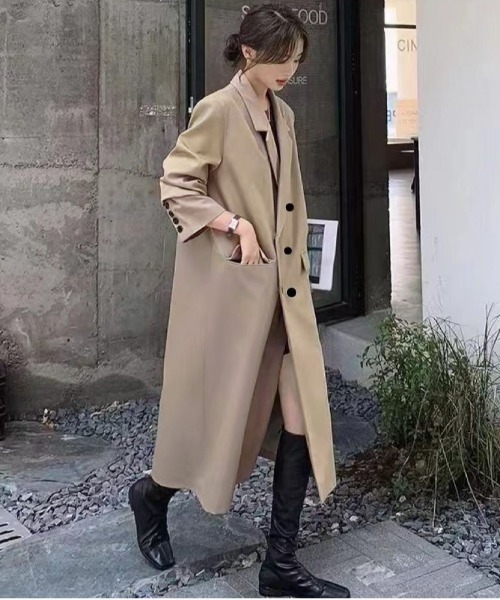 gossip!ロサンゼルス トレンチコート コート 「25秋冬新作